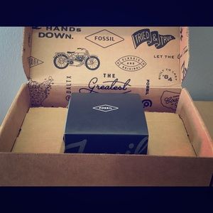 Fossil Flynn Chronograph Brown Leather Watch